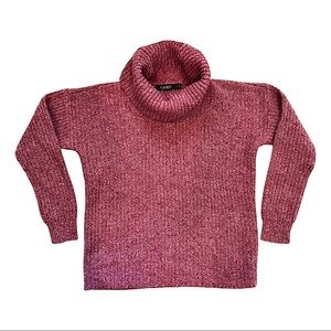 Lauren Ralph Lauren | Woman’s Ribbed Merle Knit Sweater | Purple | Size M